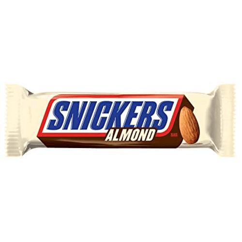 snickers almendras