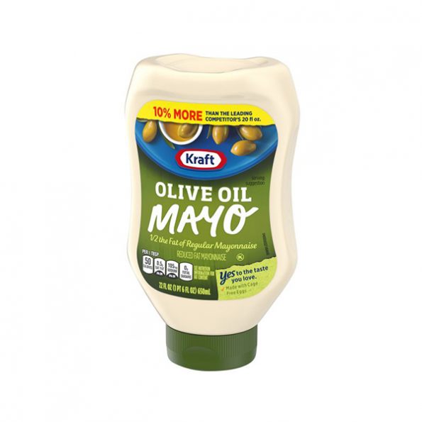 Mayonesa Aceite de Oliva Kraft 650 ml.