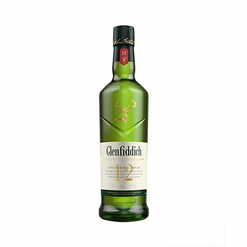 Whisky Scotch Glenfiddich 12 Año 0.75 Lt