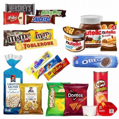 Chocolatería, galletería y snacks