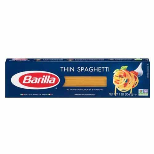 Pasta Larga Barilla Spaghetti 454 Gr.